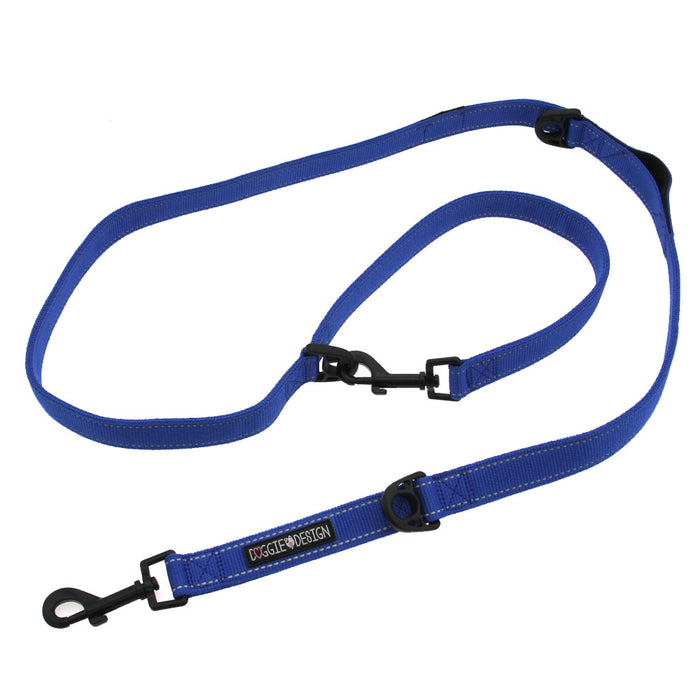 6-Way Multi-Function Doggie Leash Cobalt Blue