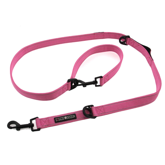 6-Way Multi-Function Doggie Leash Candy Pink