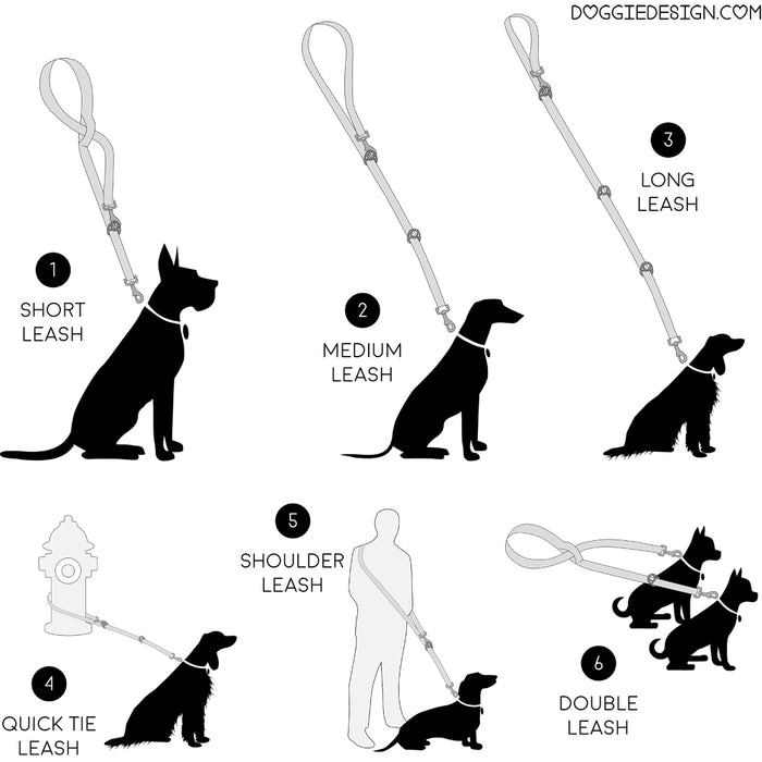 6-Way Multi-Function Doggie Leash