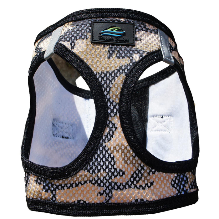 American River Brown Camo Choke Free Dog Harness