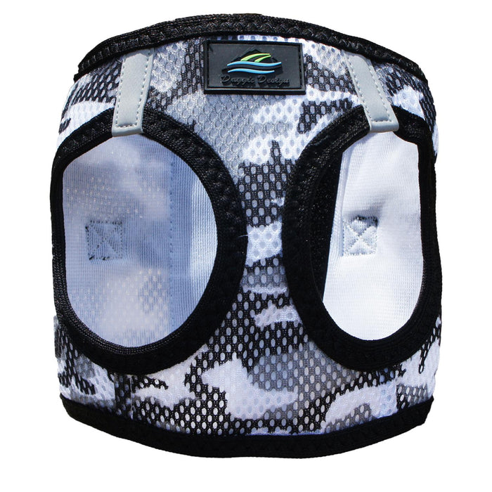 American River Gray Camo Choke Free Dog Harness