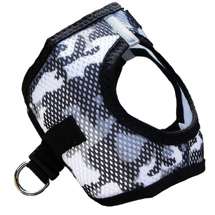 American River Gray Camo Choke Free Dog Harness