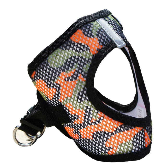 American River Camo Choke Free Dog Harness