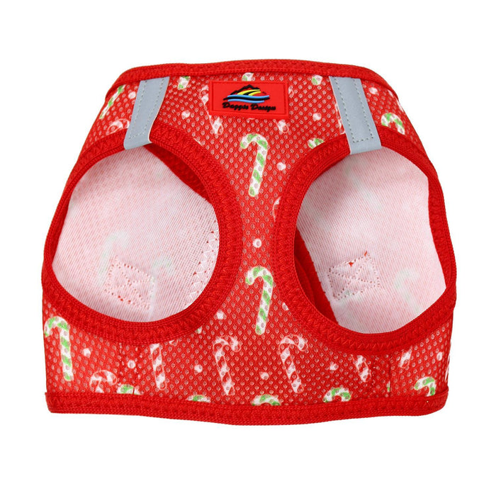 American River Choke Free Dog Harness Holiday Line - Candy Canes