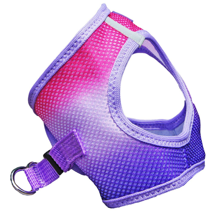 American River Choke Free Dog Harness by Doggie Design - Ombre Collection Raspberry Sundae