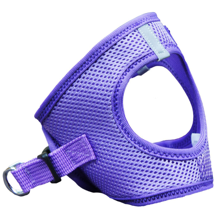American River Choke Free Ultra Solid Dog Harness Paisley Purple