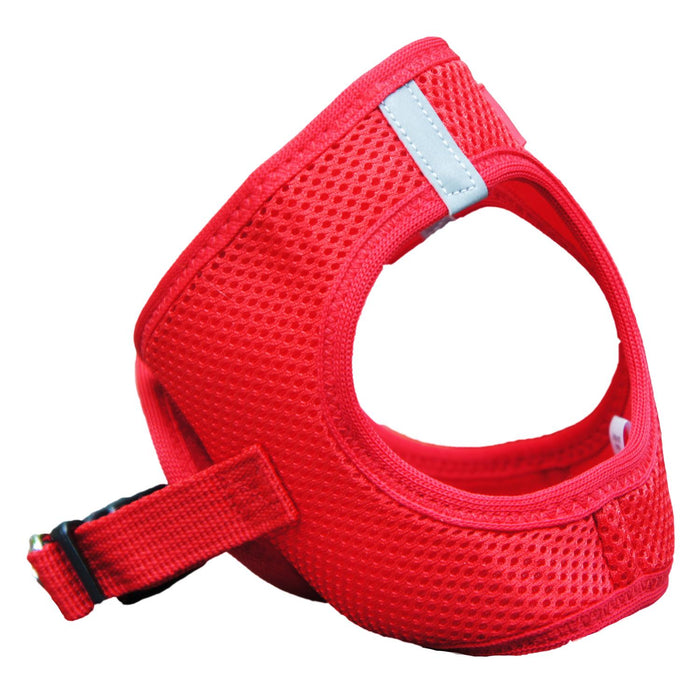 American River Choke Free Ultra Solid Dog Harness by Doggie Design Red