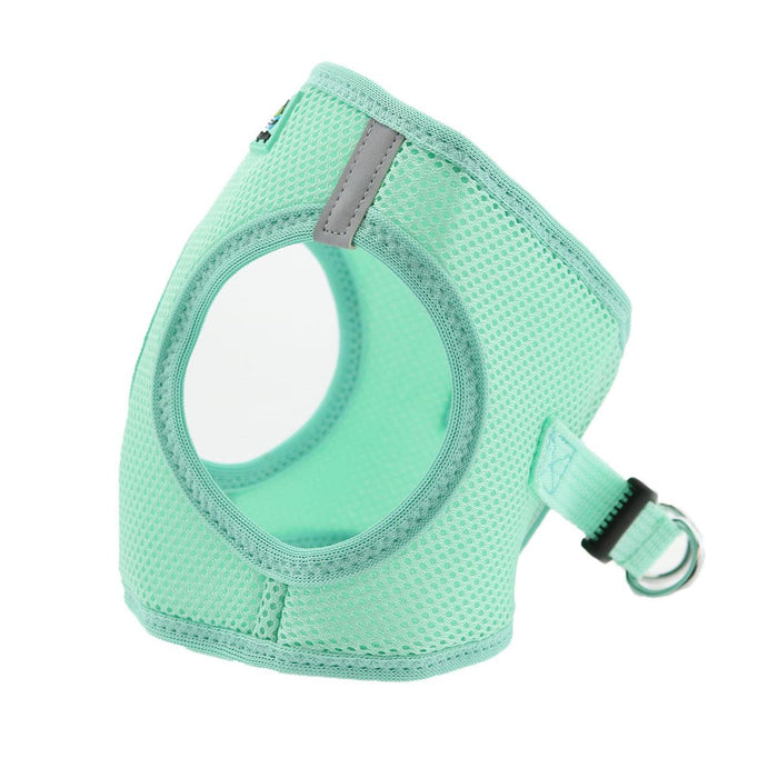 American River Choke Free Ultra Solid Dog Harness by Doggie Design Teal