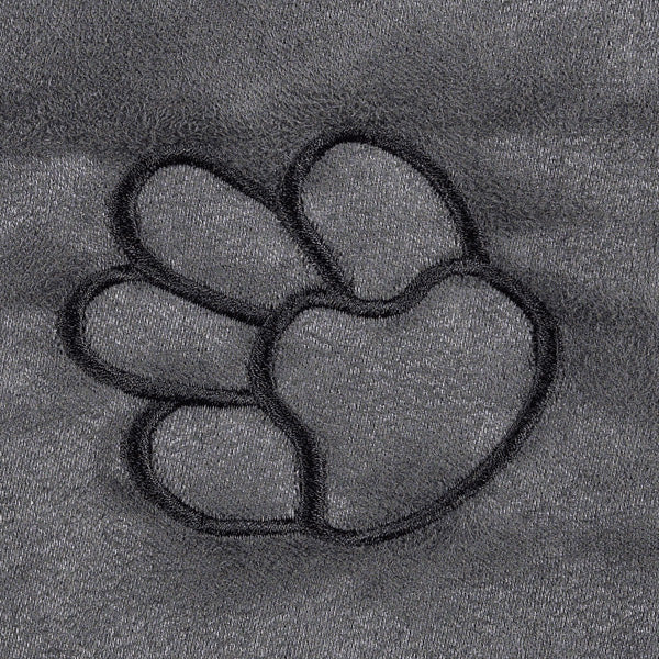 Charcoal Pawprint Seat Cover by Guardian Gear