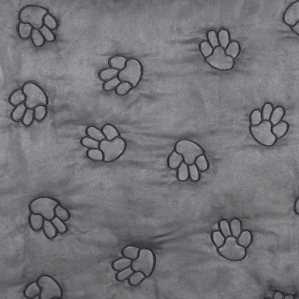 Charcoal Pawprint Seat Cover by Guardian Gear