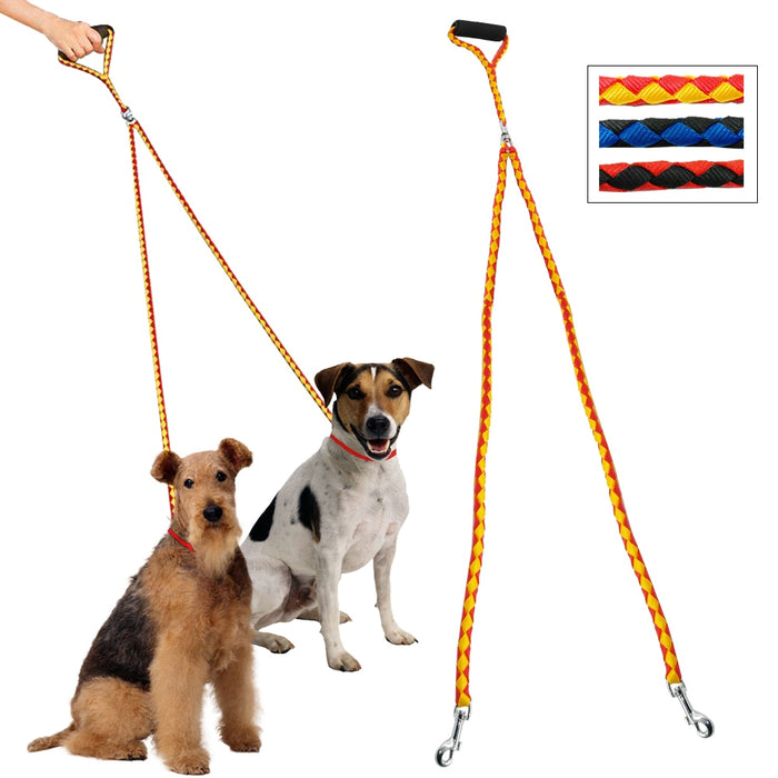 Nylon Dual Doggie Leash