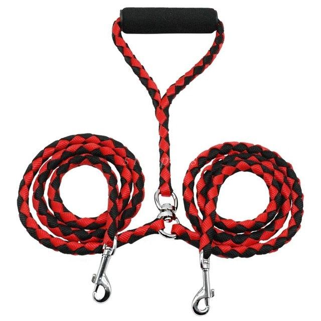 Nylon Dual Doggie Leash