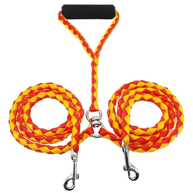 Nylon Dual Doggie Leash