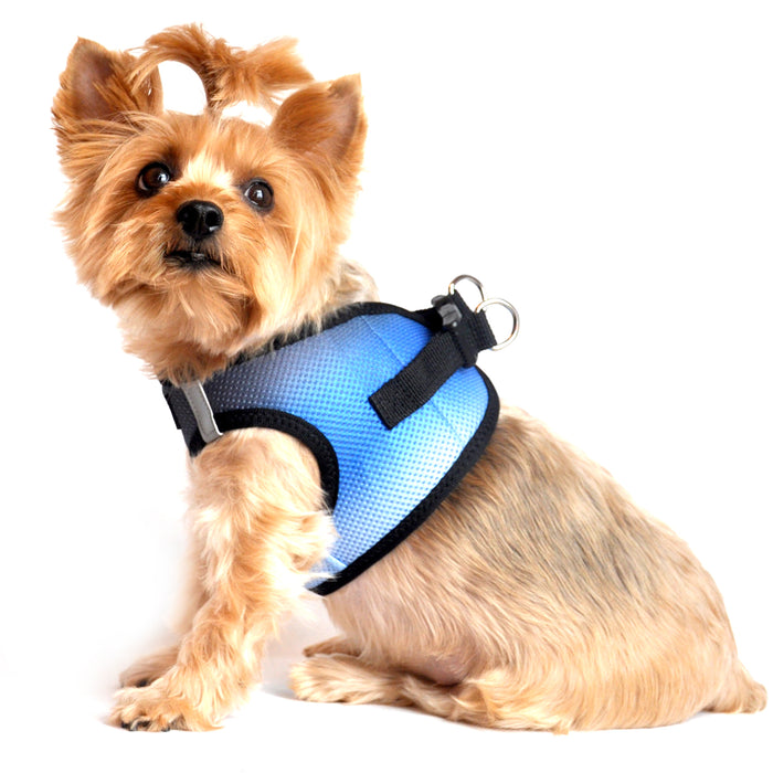 American River Choke Free Dog Harness by Doggie Design - Ombre Collection Midnight Sky