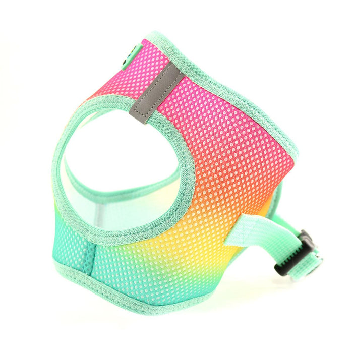 American River Choke Free Dog Harness by Doggie Design - Ombre Collection Beach Party