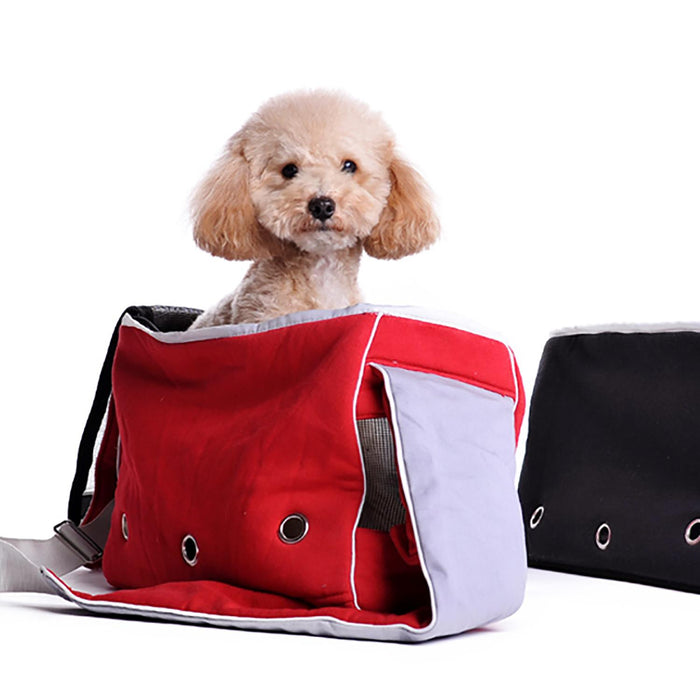 Boxy Messenger Bag Doggie Carrier by Dogo