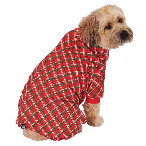 Christmas Plaid Dog Pajamas