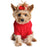 Cable Knit Dog Sweater by Doggie Design Fiery Red