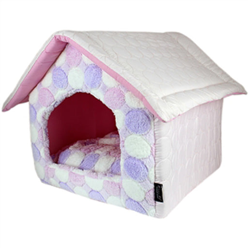 Cotton Candy Doggie House