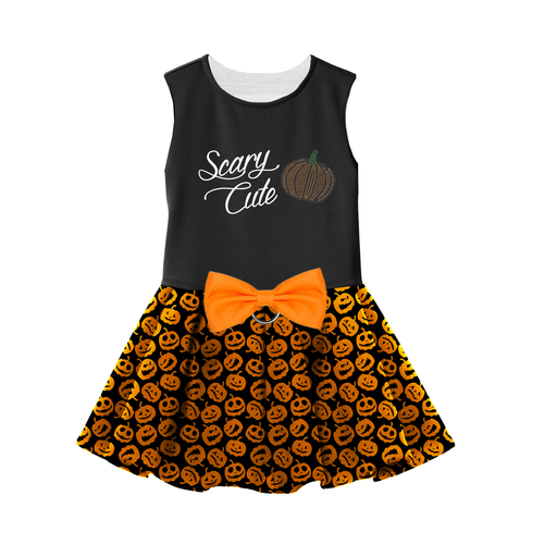 Scary Cute - Halloween Dog Harness Dress by Doggie Design