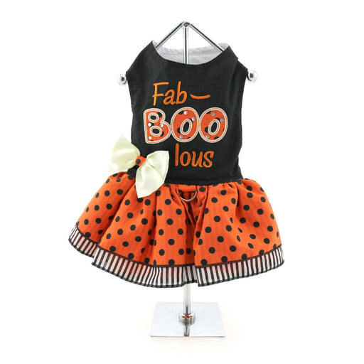 Fab-BOO-lous - Halloween Dog Harness Dress by Doggie Design