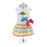 Ice Cream Cart Doggie Dress with Matching Leash