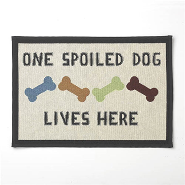 One Spoiled Dog Tapestry Placemat 