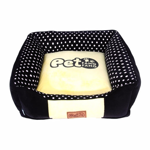 Comfy Corduroy & Cotton Dog Bed