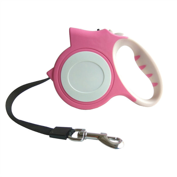 Retractable Dog Leash with Built-In Flashlight