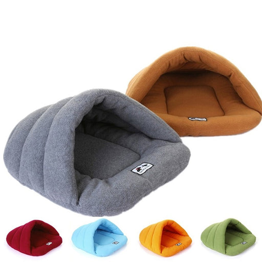 Fleece Cave Bed